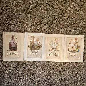American Girl Vintage Storybook Set - Cream Covers Sold As A Set